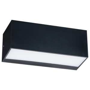 Brightstar L566 Black 12W LED Up/Down Outdoor Wall Light (IP65)