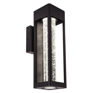 Brightstar L578 Black 11W LED IP44 Die Cast Aluminium Down Facing Wall Bracket