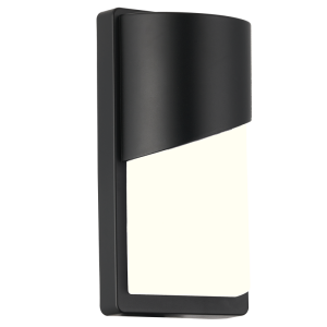 Brightstar L589 Black 22W 3000K IP65 LED Outdoor Light with Opal PC Cover