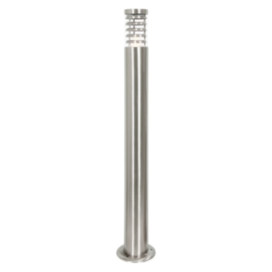 Brightstar L605 Stainless Steel Bollard with Clear Polycarbonate Cover (IP44, 1000mm)