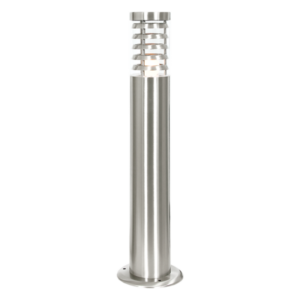 Brightstar L606 650mm Stainless Steel Outdoor Bollard with Clear Polycarbonate Cover (IP44)