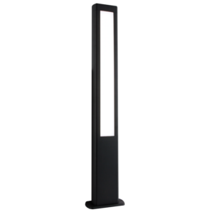 Brightstar LFL026 800mm Black Die-Cast Aluminum LED Bollard Light (12W, 4000K, 960 Lumen, IP54)