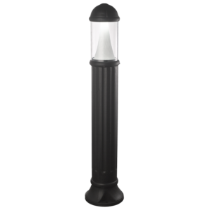 Brightstar LFL030 Black 10W LED Outdoor Bollard Light, 1100mm, 4000K, IP65