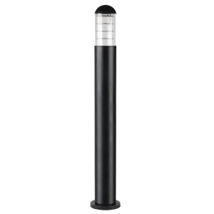 Brightstar LFL041 Black IP44 Outdoor Bollard Light, 1100mm Height (ES/LED Compatible)