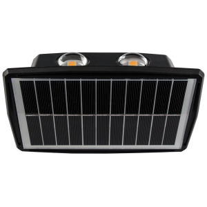 Brightstar LS032 Black Up and Down Facing Solar Panel LED Outdoor Light (2700K, 200 Lumen)
