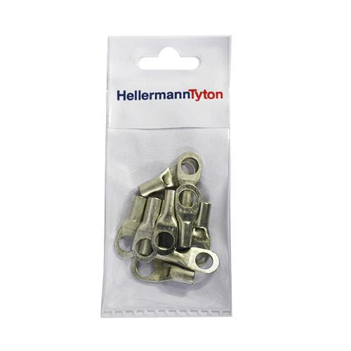 Hellermanntyton Cable Lugs Htb168 - 16Mm X 8Mm - 10 Pack
