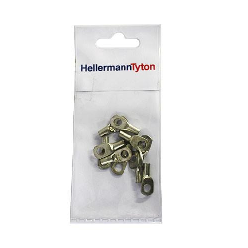 Hellermanntyton Cable Lugs Htb45 - 4Mm X 5Mm - 10 Pack