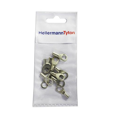 Hellermanntyton Cable Lugs Htb46 - 4Mm X 6Mm - 10 Pack