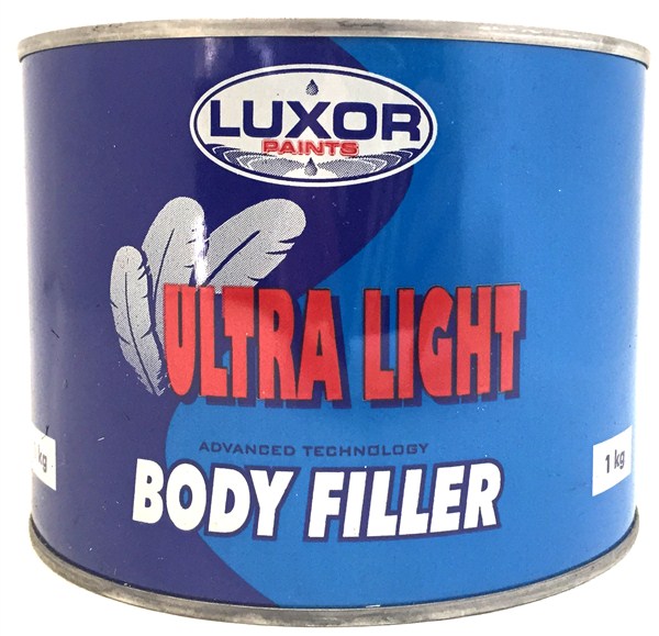 Body Filler Ultra Light 1Kg Luxor