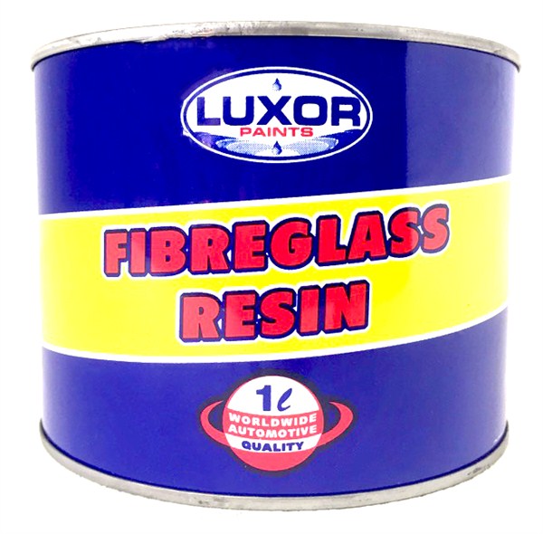 Fibre Glass Resin C/W Catylist 1Lt  Luxor