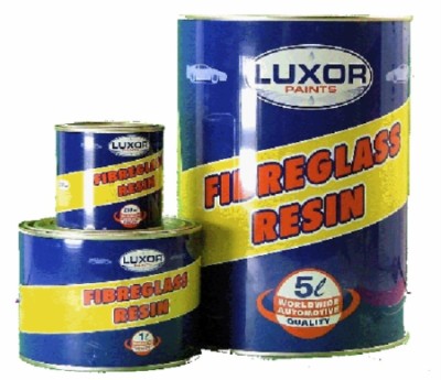 Fibre Glass Resin C/W Catylist 5 0Lt  Luxor