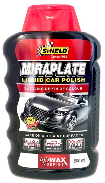 Shield Polish Liquid Wax Miraplate 500Ml Sh44