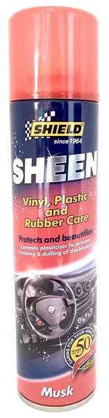 Shield Vinyl Rubber Plastic Care-Musk 300Ml Sh55