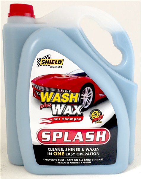 Shield Shampoo & Wax Splash 5Ltr Sh26