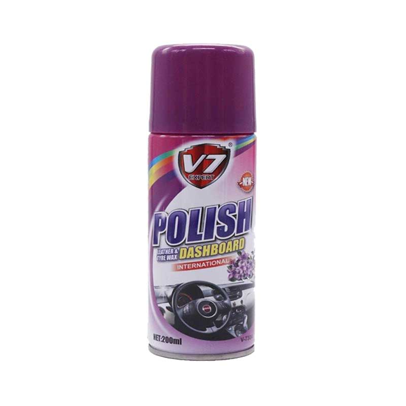 V7 Dash Polish Leather Tyre Wax 200Ml Aero International