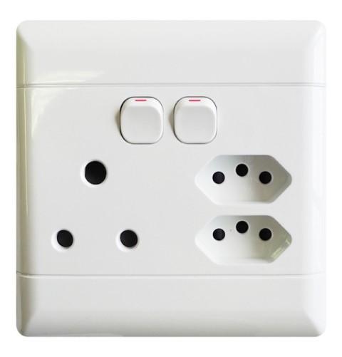 MR ELECTRIC SINGLE SWITCH SOCKET 2X5A 4X4