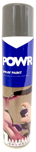 Paint Spray Std Grey Primer 300Ml Power