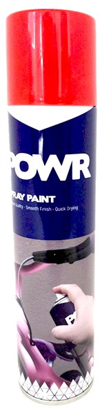 Paint Spray Std Red Signal300Ml Power