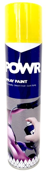 Paint Spray Std Yellow Canary 300Ml Power