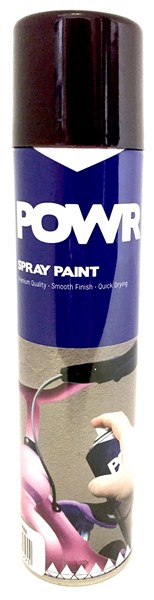 Paint Spray Std Brown Dark 300Ml Power