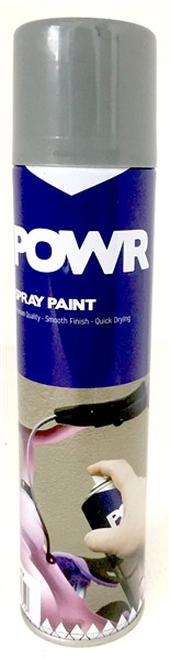Paint Spray Std Grey Silver 300Ml Power