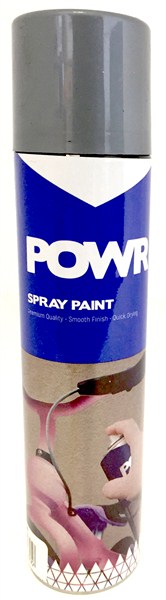 Paint Spray Metal Aluminium 300Ml Power