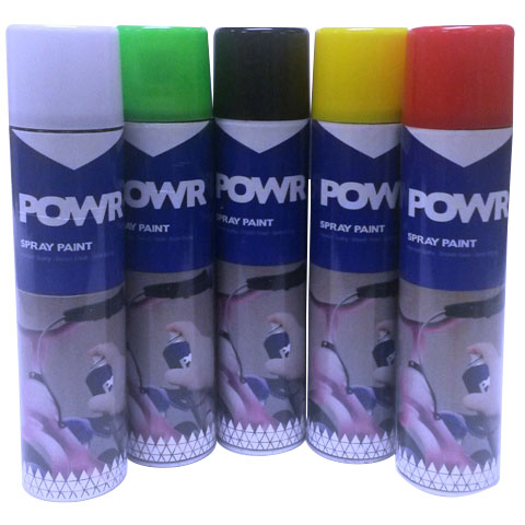 Paint Spray Metal Blue Light 300Ml Power