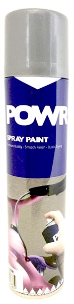 Paint Spray Metal Silver Super 300Ml Power