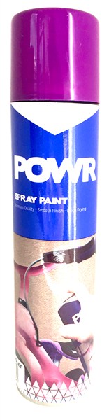 Paint Spray Fluo Violet 300Ml Power