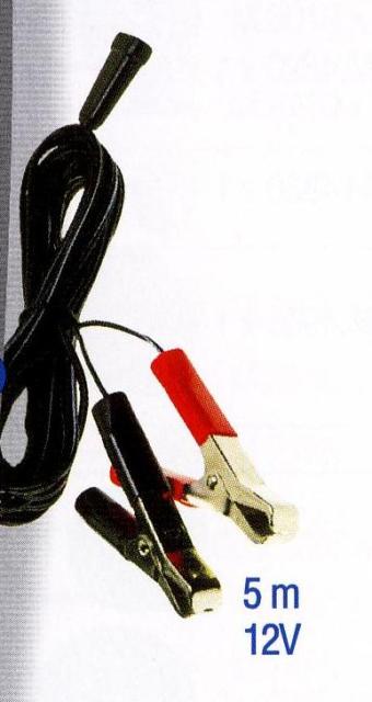 Pg Mini 12V Clamps For Battery.5M Cable