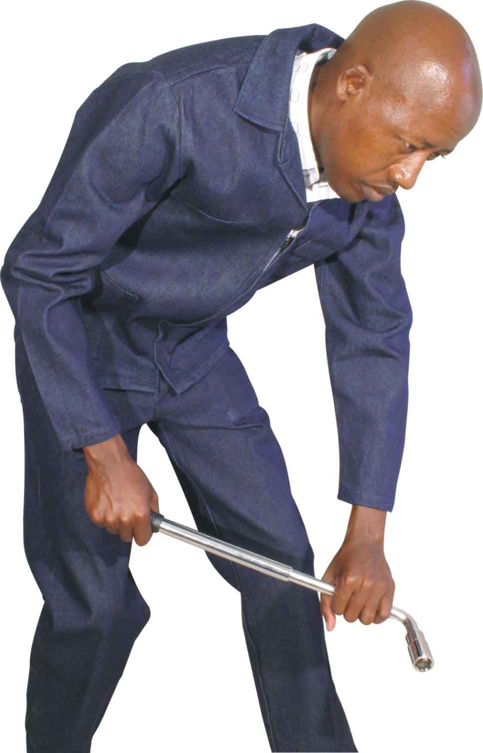 Overall 2Pc Std Denim 48 (122)