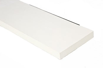 Mackie Floating Shelf White 1200X235X38