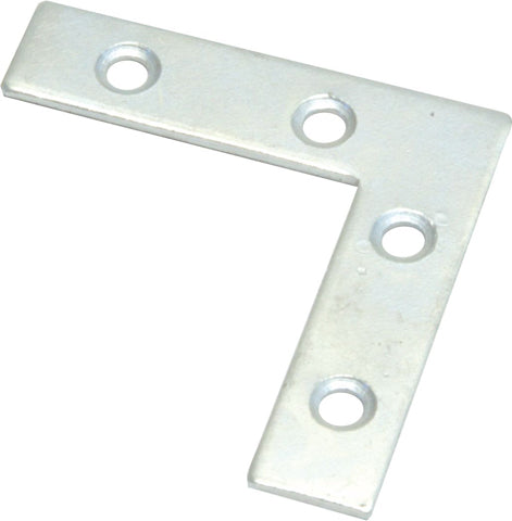 Mackie Brace Corner Galvanised 50X50Mm 4Pc