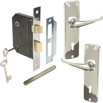 Mackie Lockset Mortice Cp 3L