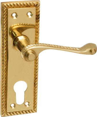 Mackie Handle Geo Stl Scrl S/B P/B Cyl