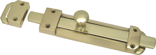 Mackie Bolt Slide Open Brass 200Mm 1Pc