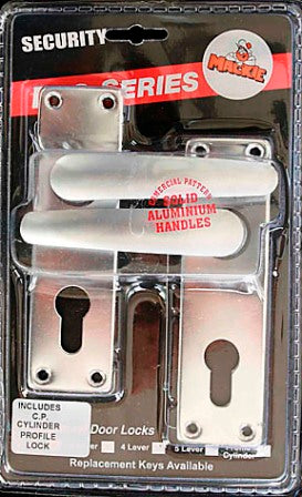 Mackie Lockset Aluminium Hndl Pro Cyl