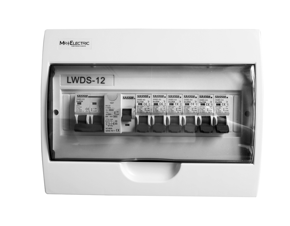 PVC Simplex 12-Way Distribution Board | Daynight – Daynight Electrical