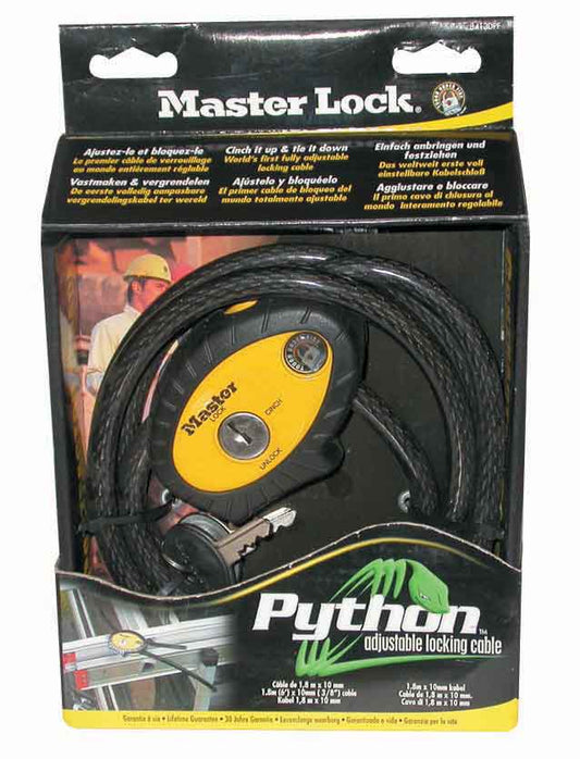 Padlock Master Python 1.8Mx10Mm 400010
