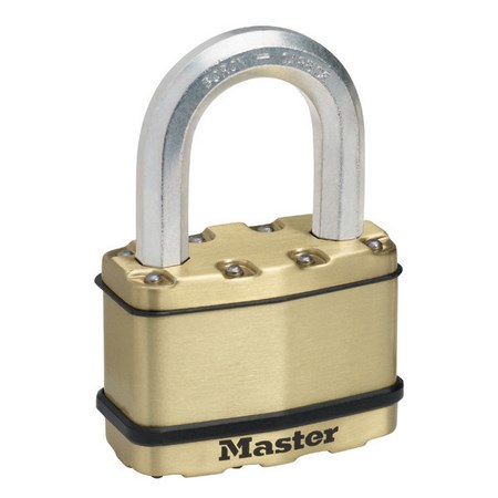Padlock Mas Exl 64Mm Lam Brass Ma455008