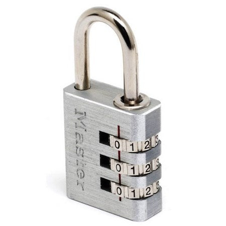 Padlock Master Combination Aluminium 30Mm 350126