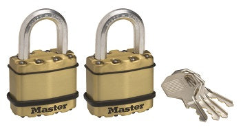 Padlock Mas Exl 45Mm Lam Brass Oct 2Ka