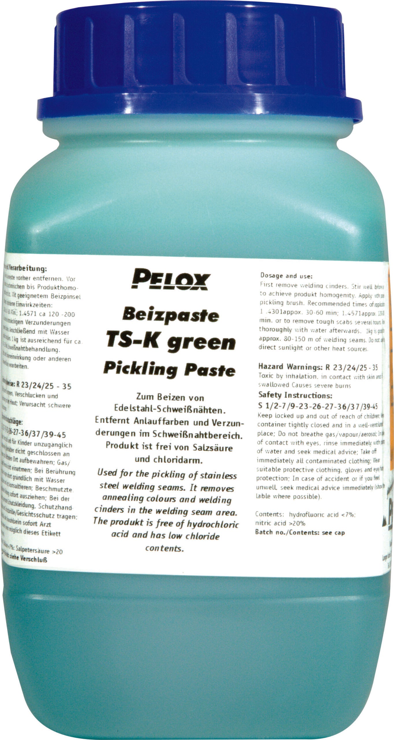 Pelox Pickling Paste Tsk Green 2Kg