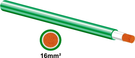 Matweld Welding Cable 16Mm2 Green  6M