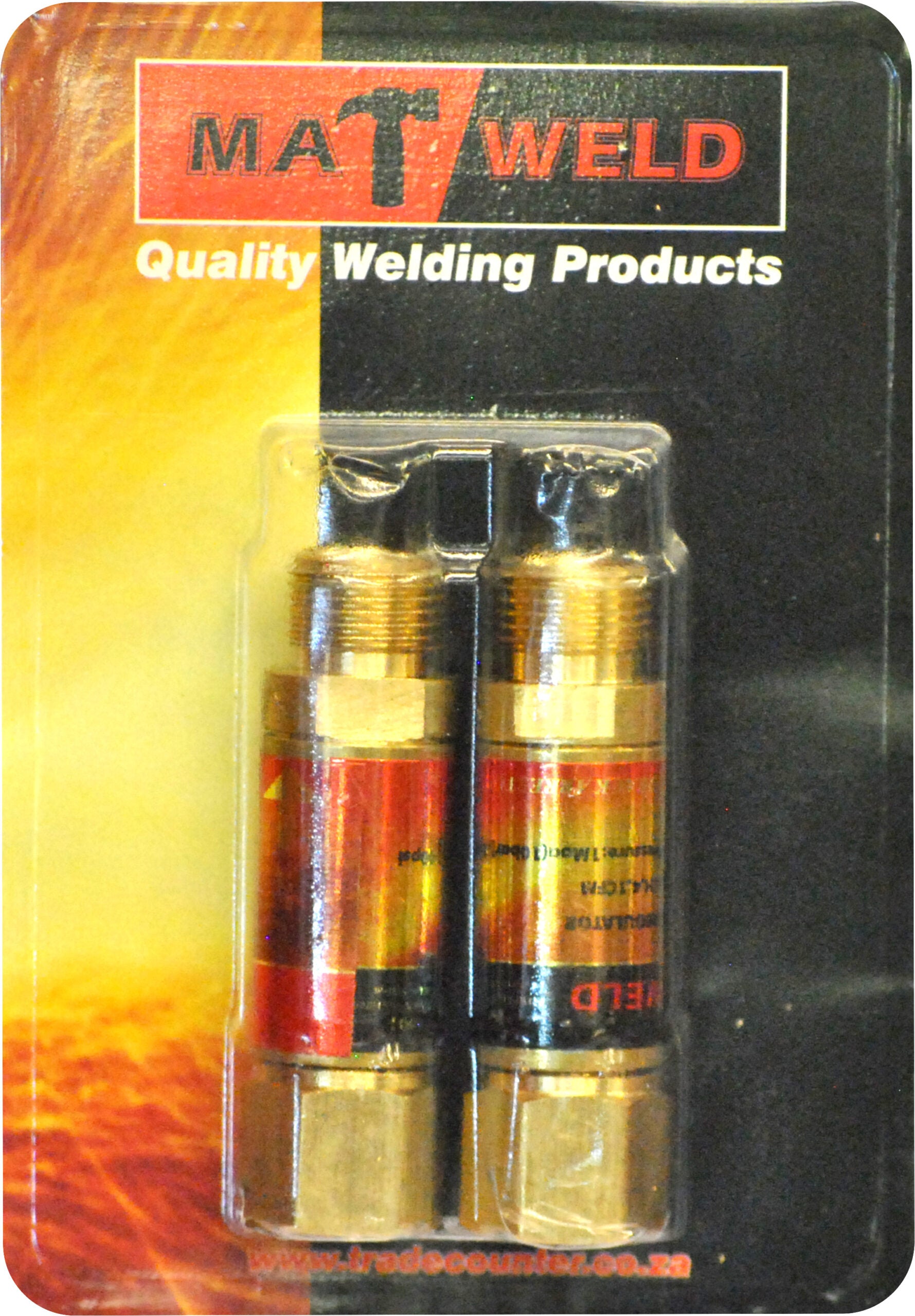 Matweld Prepac F/Back Arrestor Set Reg