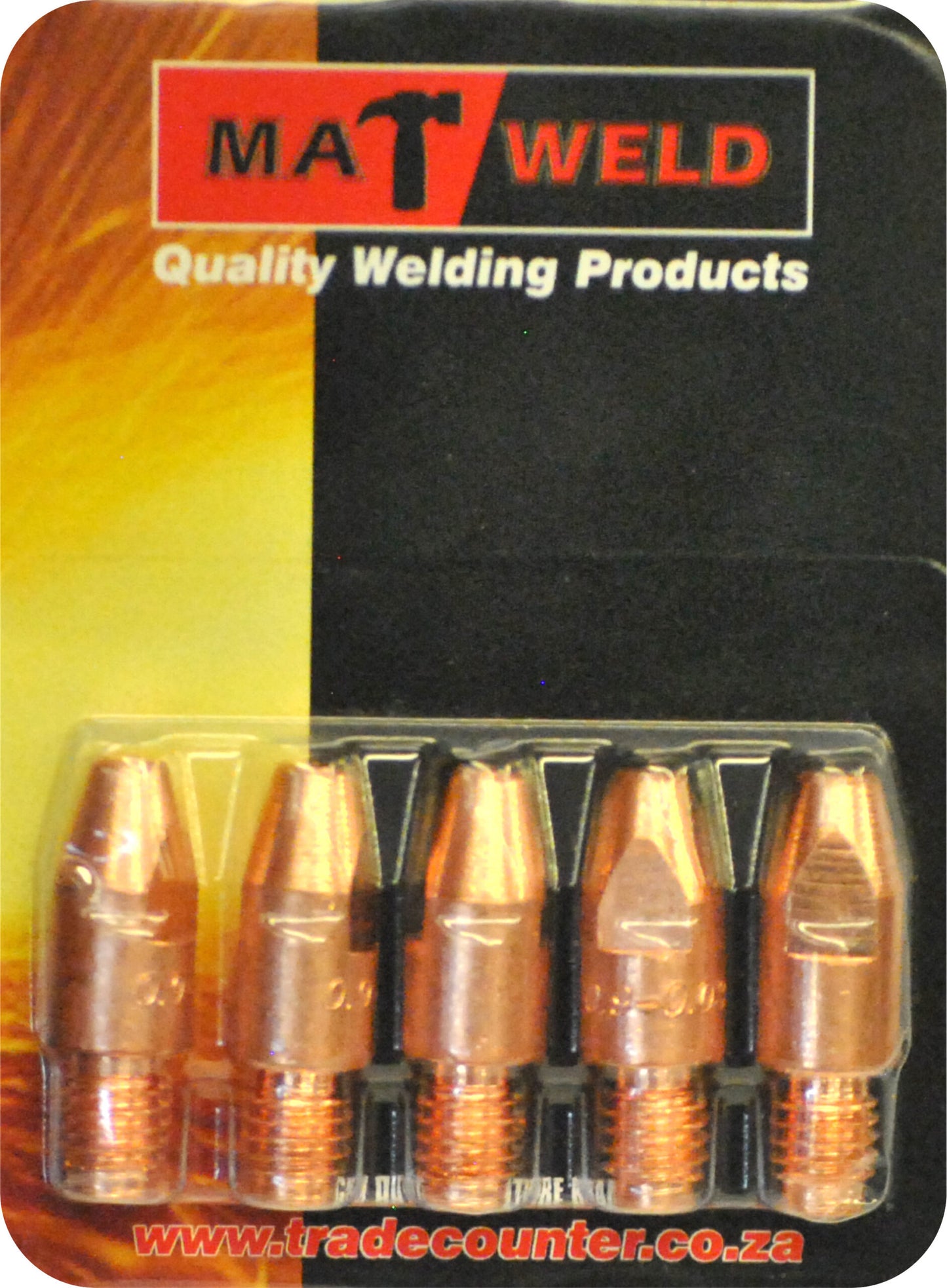 Matweld Prepack Contact Tip M6X.9 (5)