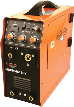 MATWELD WELDER ECONO MIG/STICK/TIG 180A