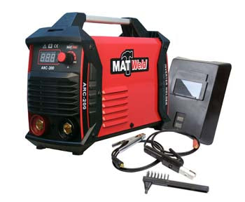 Matweld Welder Invert Red 200A 220V