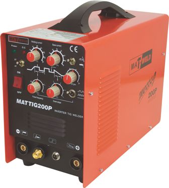 Matweld Welder Tig Inv W/Kit 220V 200A