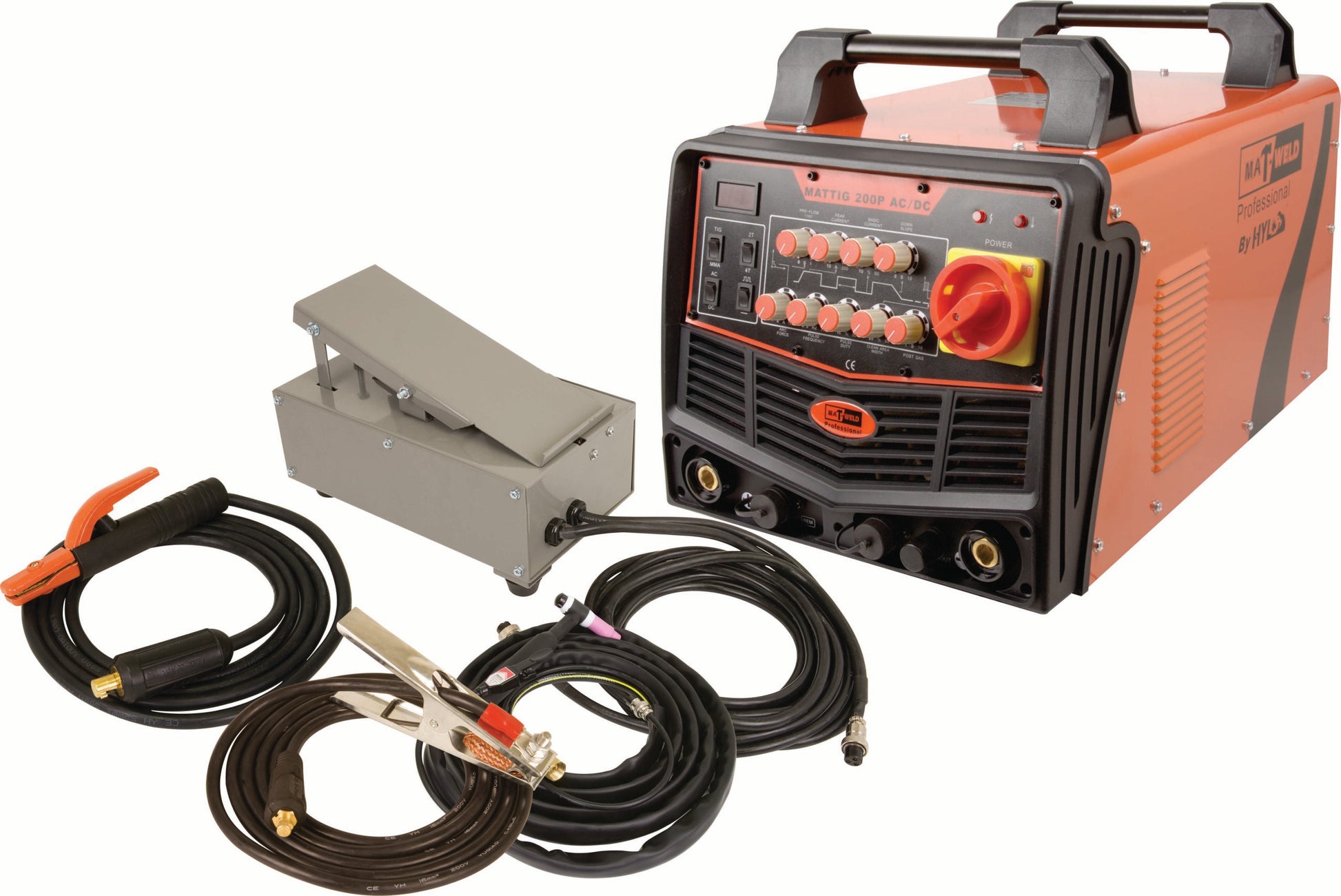 Matweld Welder Tig Inverter Ac/Dc 200A 200V